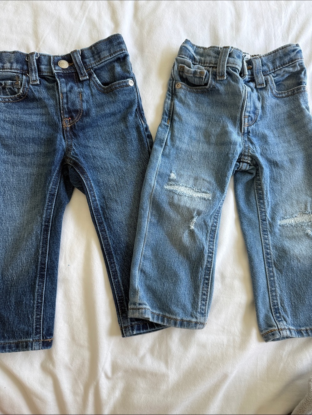 Old Navy Kids Denim Jeans - Dark & Light Blue